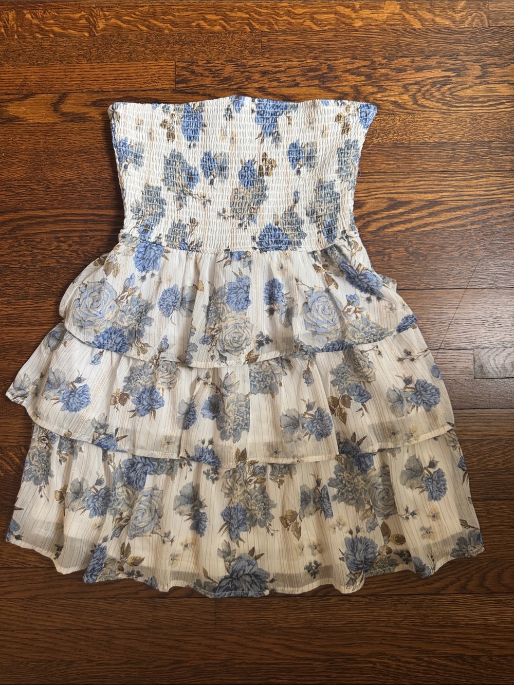 Strapless Altar’d State dress